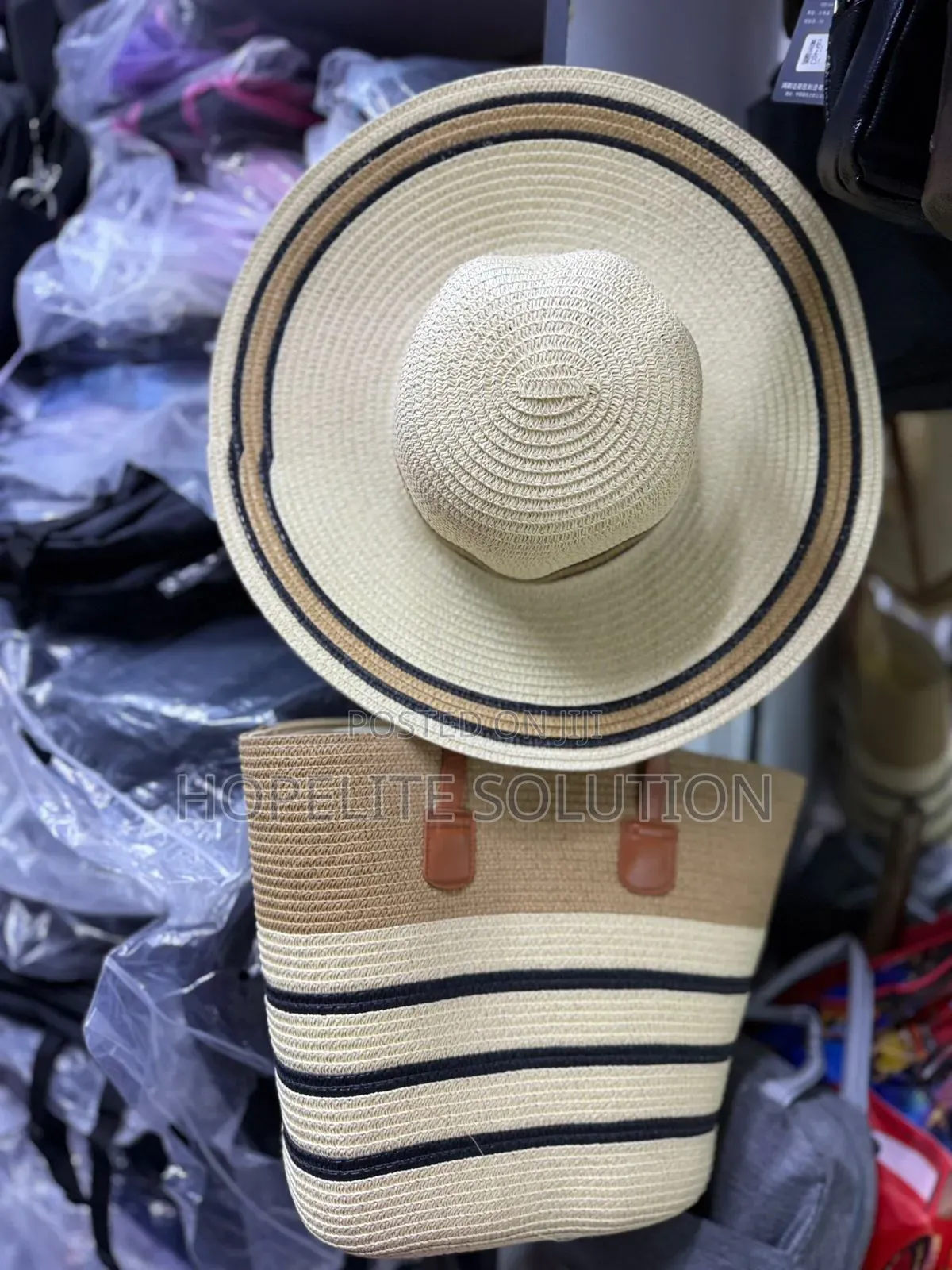 Straw Bags Available