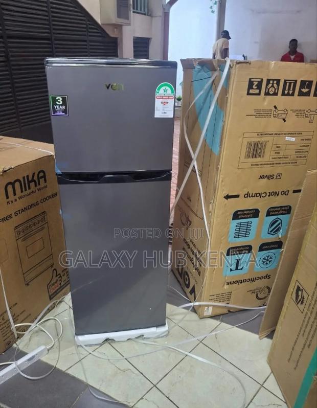 Von Vart-19dhs Double Door Fridge 136l - main view