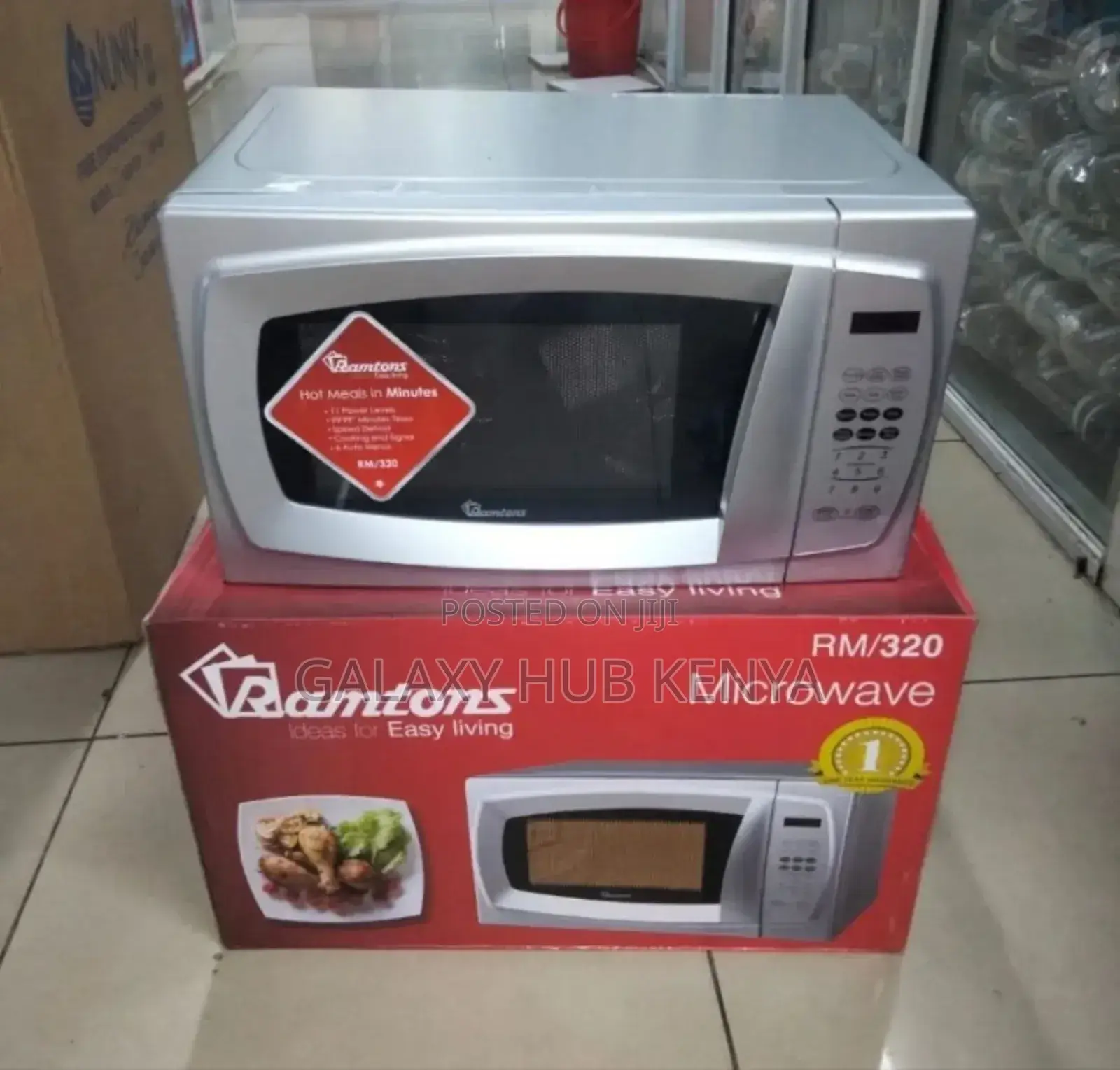 Ramtons Rm/328 – 20l Manual Microwave