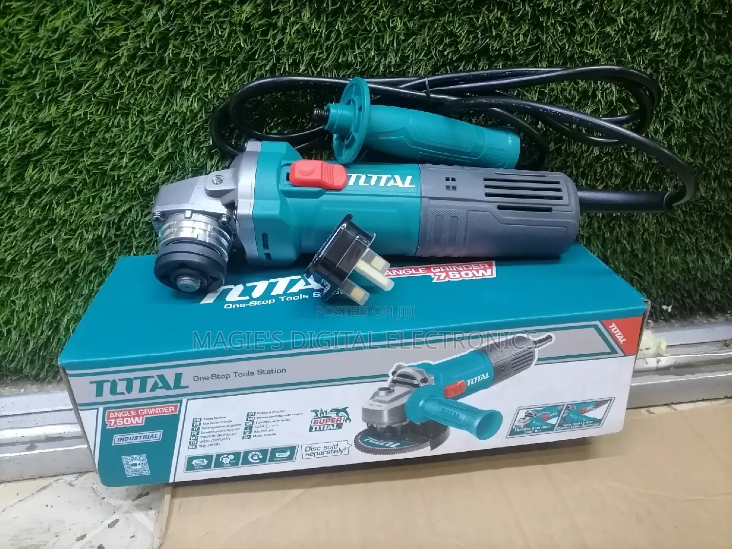Top Efficient 4" 750w Total Angle Grinder