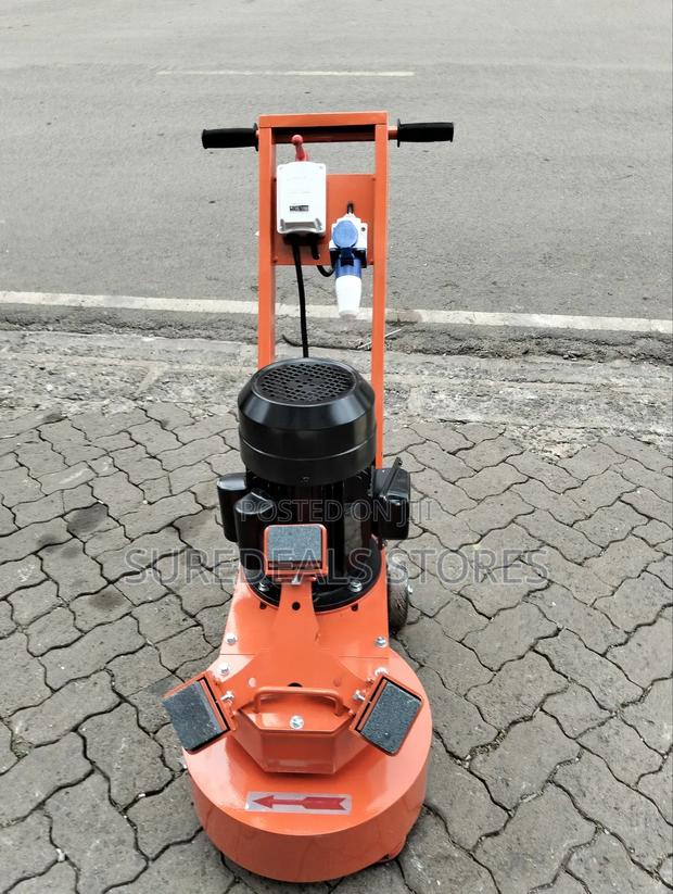 Hand Push Concrete Grinder Machine - main view