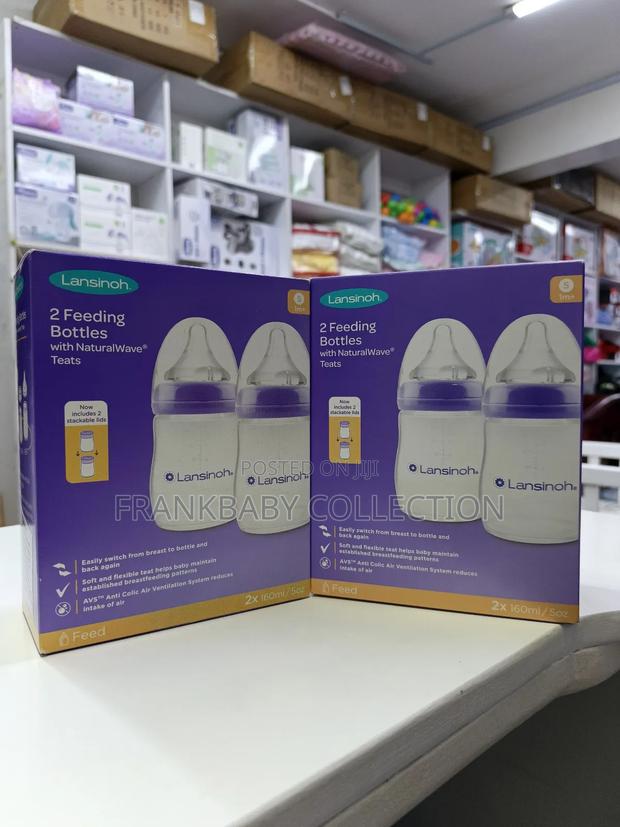 Lansinoh Baby Feeding Bottles - main view
