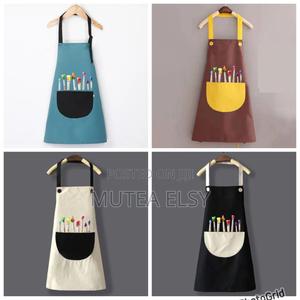 White,Black,Blue Brawn Kids Waterproof Aprons - main view