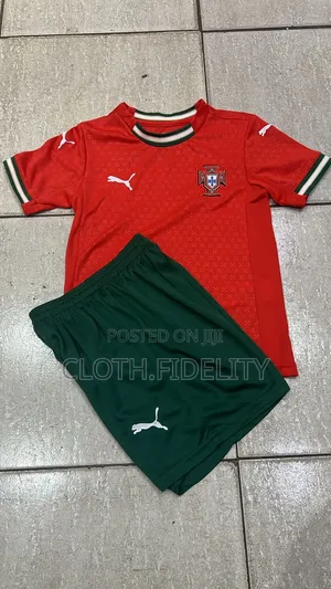 Portugal Home Kids Jersey 25/26