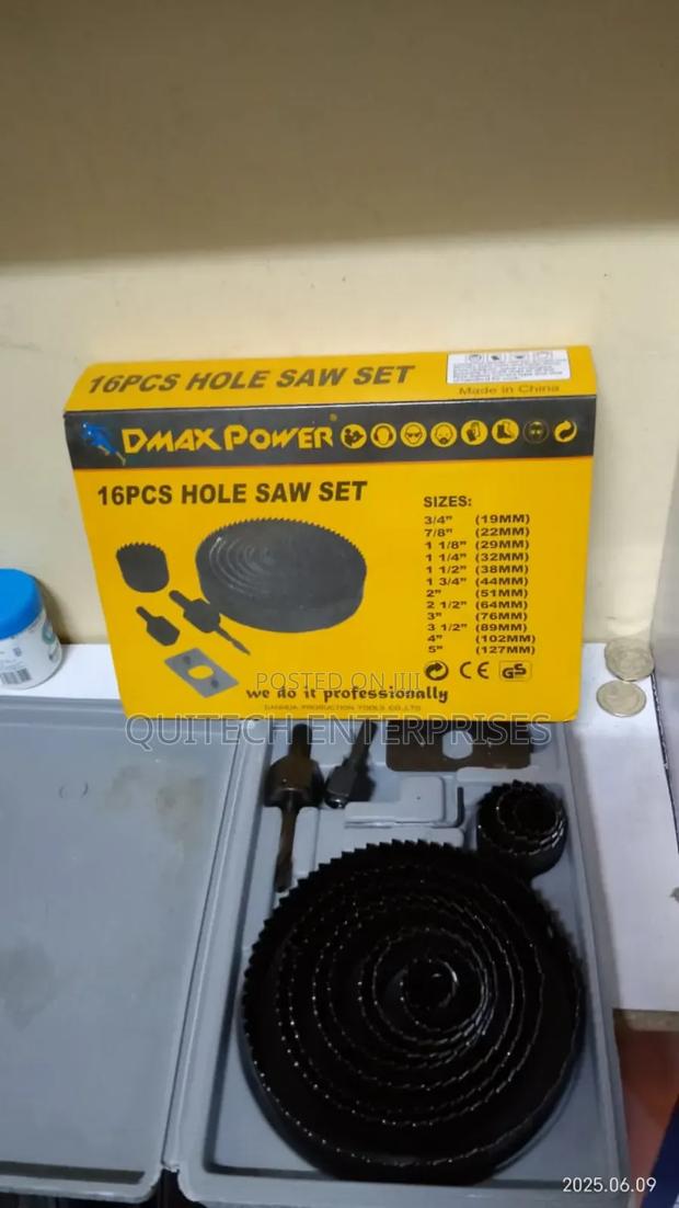 Hole Saw Set 16pcs Hole Saw