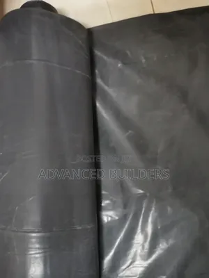 1200 Gauge Black Polythene 4 Feet Wide Folded in Two