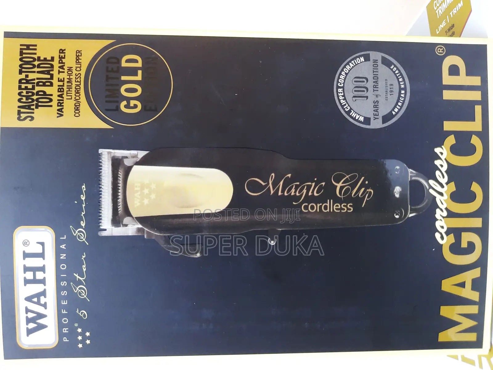 Wahl 5-Star Cordless Magic Clip.Stagger Tooth Variable Taper
