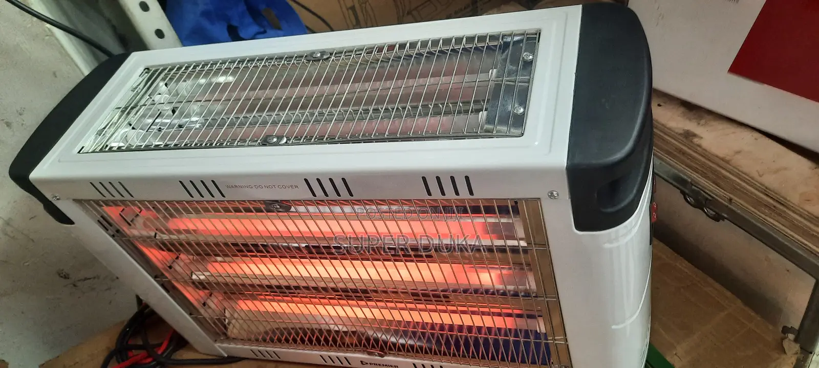 Room Heater 2000W Premier PRH004 Quartz 4 Heat Settings 3 Sides