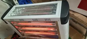 Room Heater 2000W Premier PRH004 Quartz 4 Heat Settings 3 Sides