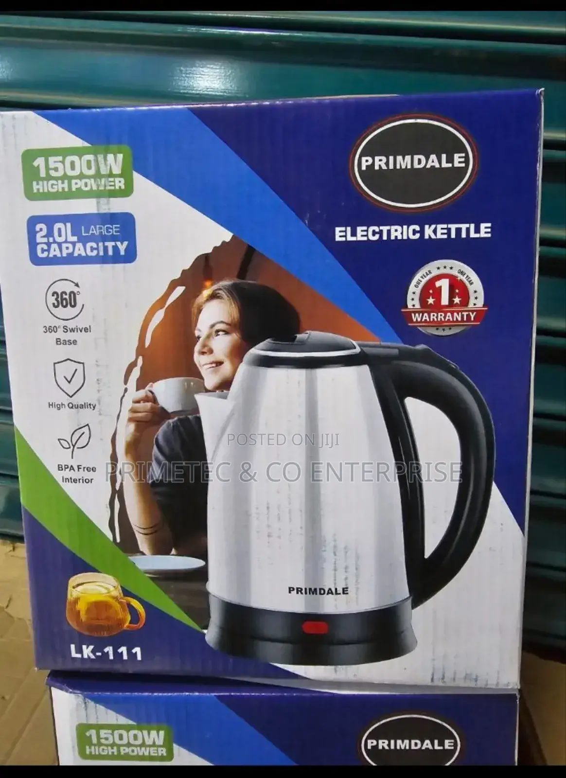 2.0 Litres Primadale Kettle