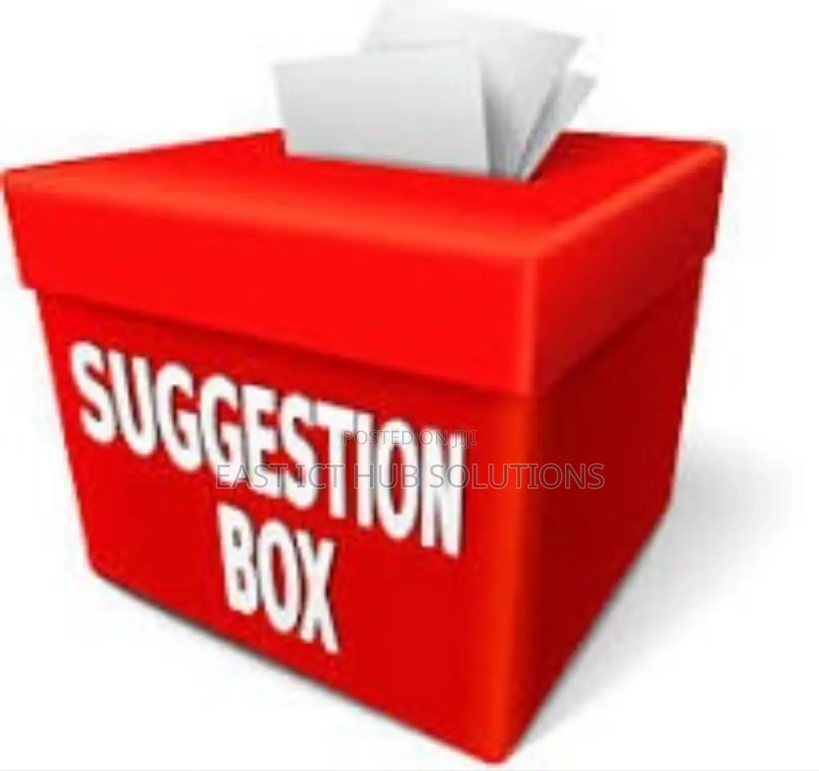 Quality Locable Suggestion Box, All Colors