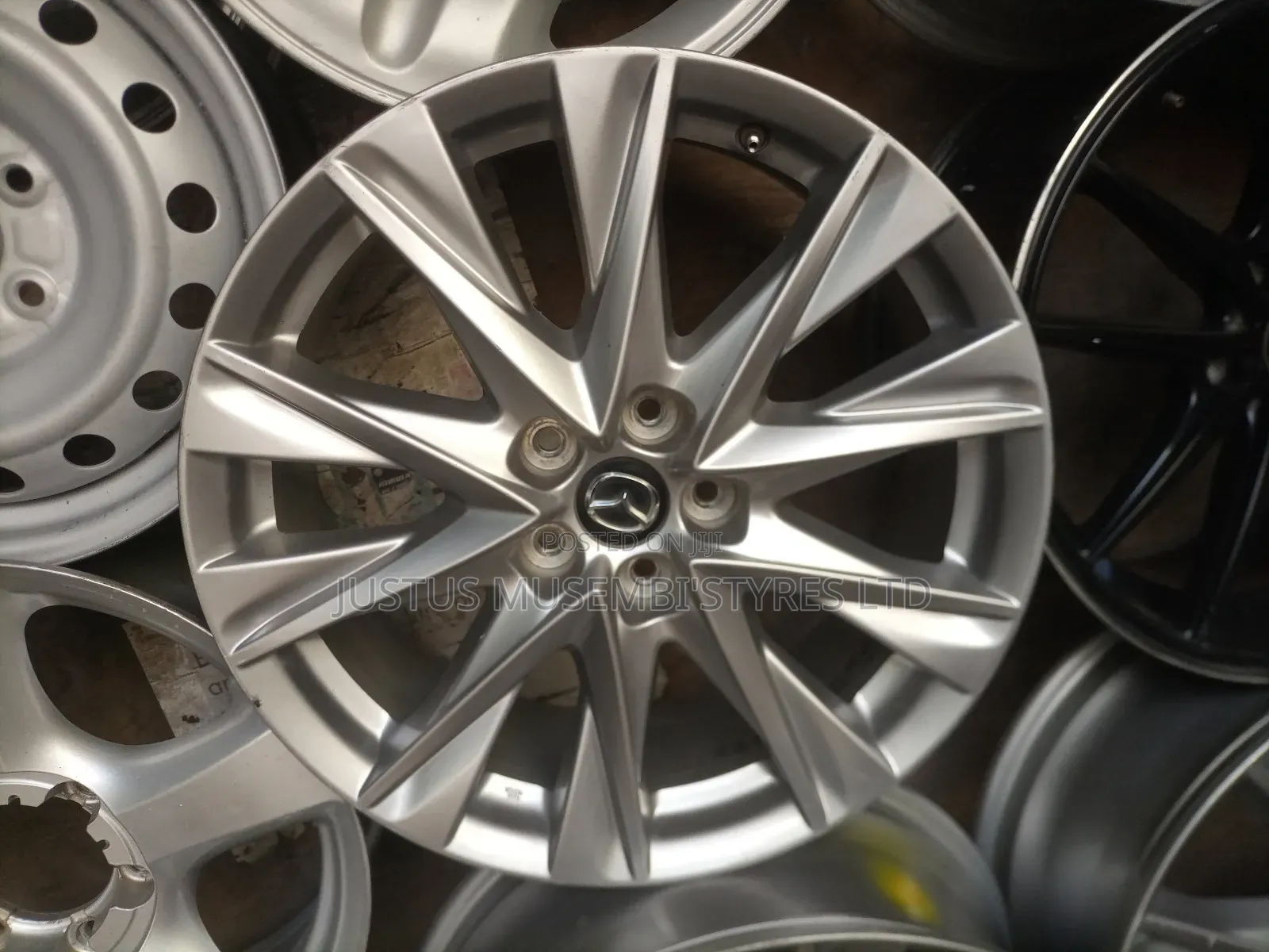 Mazda Cx-5 Silver Sports Rims Size 19