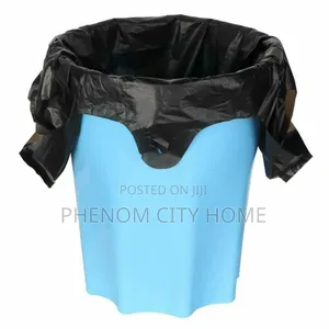 Set Of Black Large Size Garbage Bags