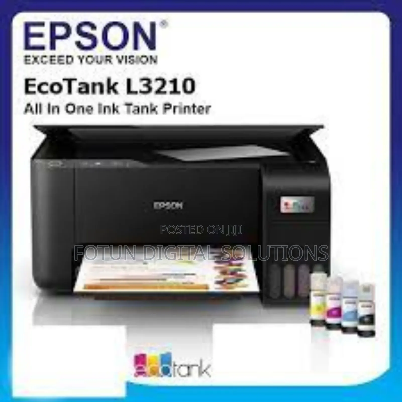 Epson Printer Coloured 3in 1 Copy Scan and Print