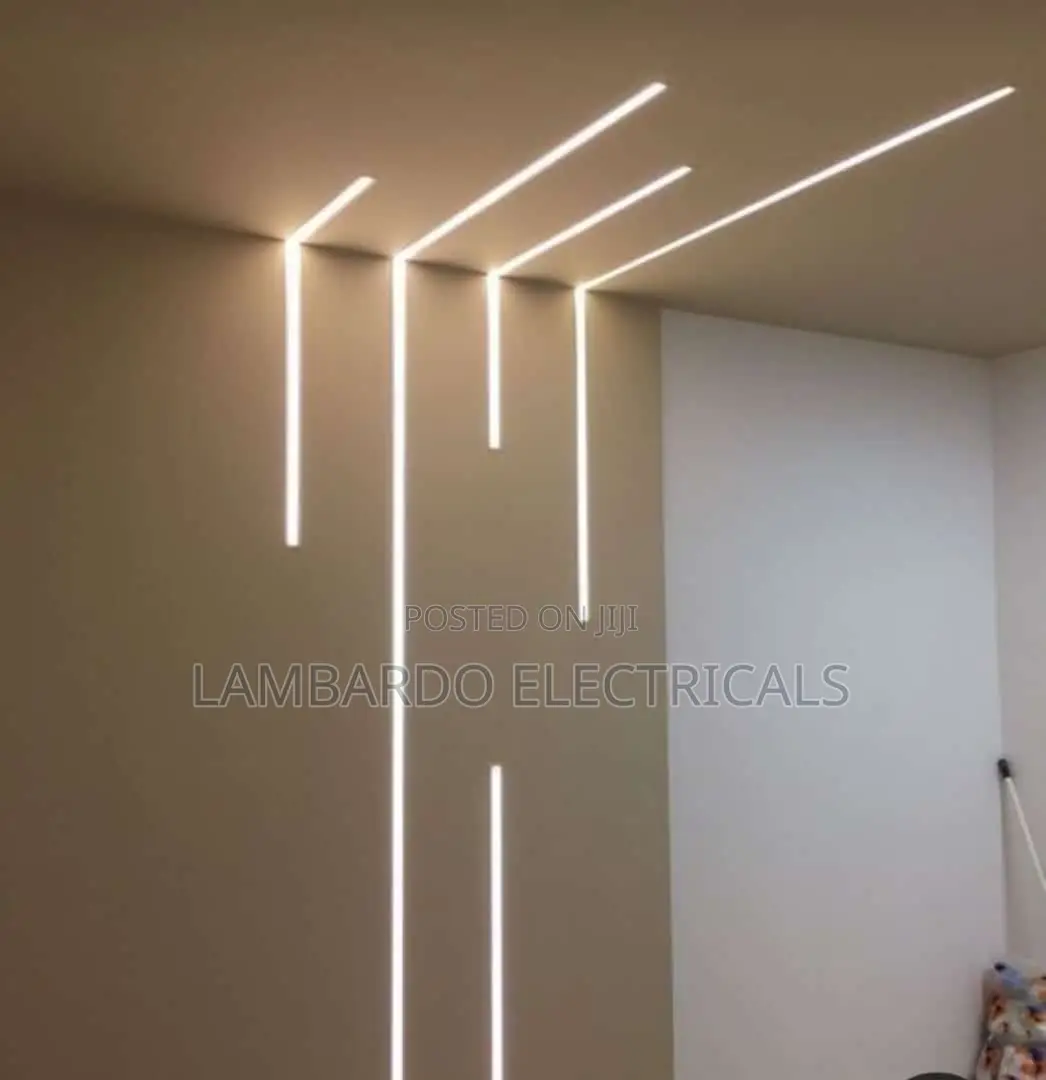 Drywall Led Perforated Aluminium Profile Lights 3 Metres