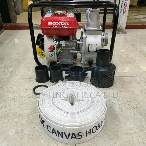 Farm Fit Commercial 3" Honda Petrol Water Pump 50m Delivery Pipe