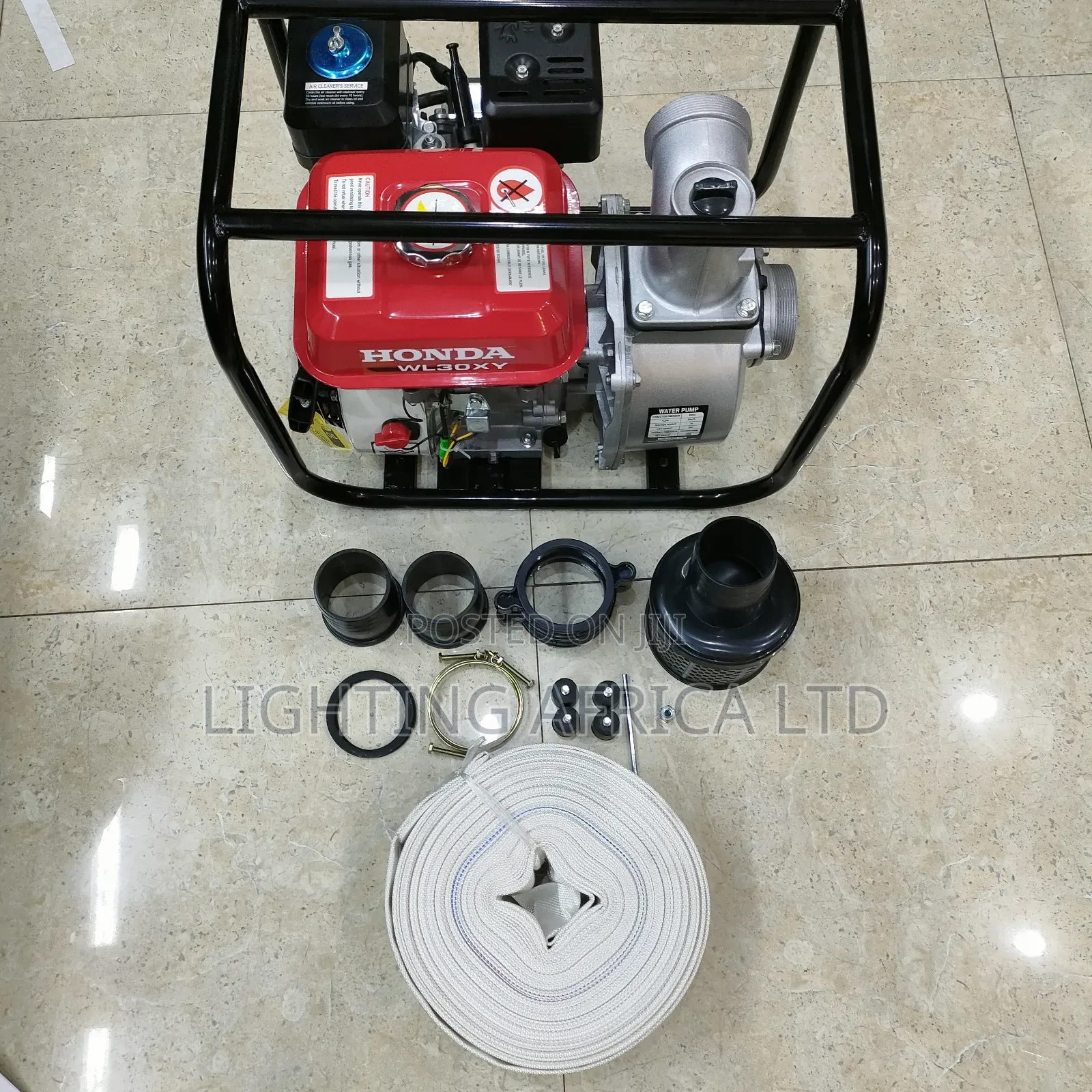 3" Honda Commercial Water Pump 50m Delivery Canvas Pipe