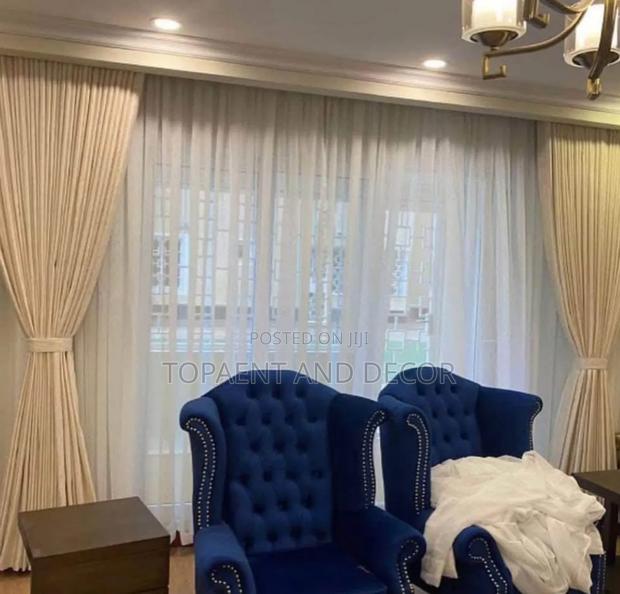 Premium Sitting Room Window Curtains for Living Room Privacy