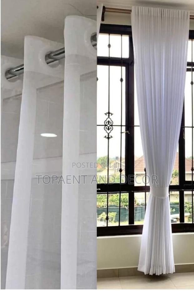 Both Rings and Hooks Stylish Home Sheers - main view