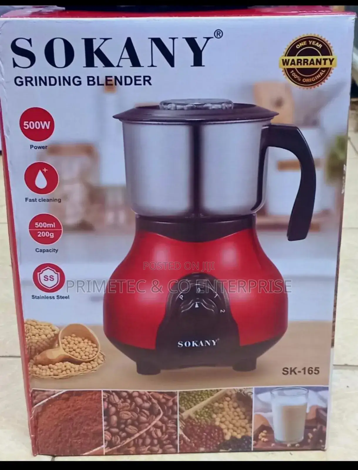 Sokany Electric Grinding Blender