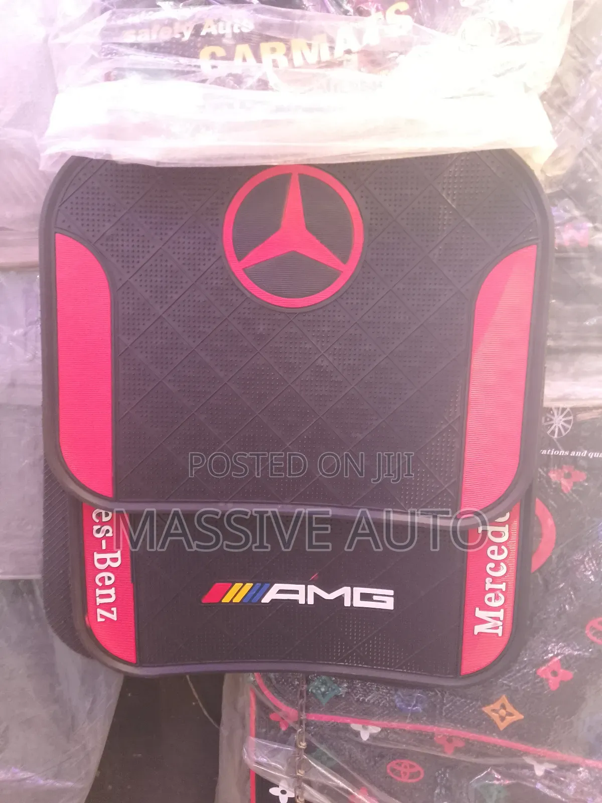 Amg Mats/ 5 Pcs Maceedes Car Floor Mats