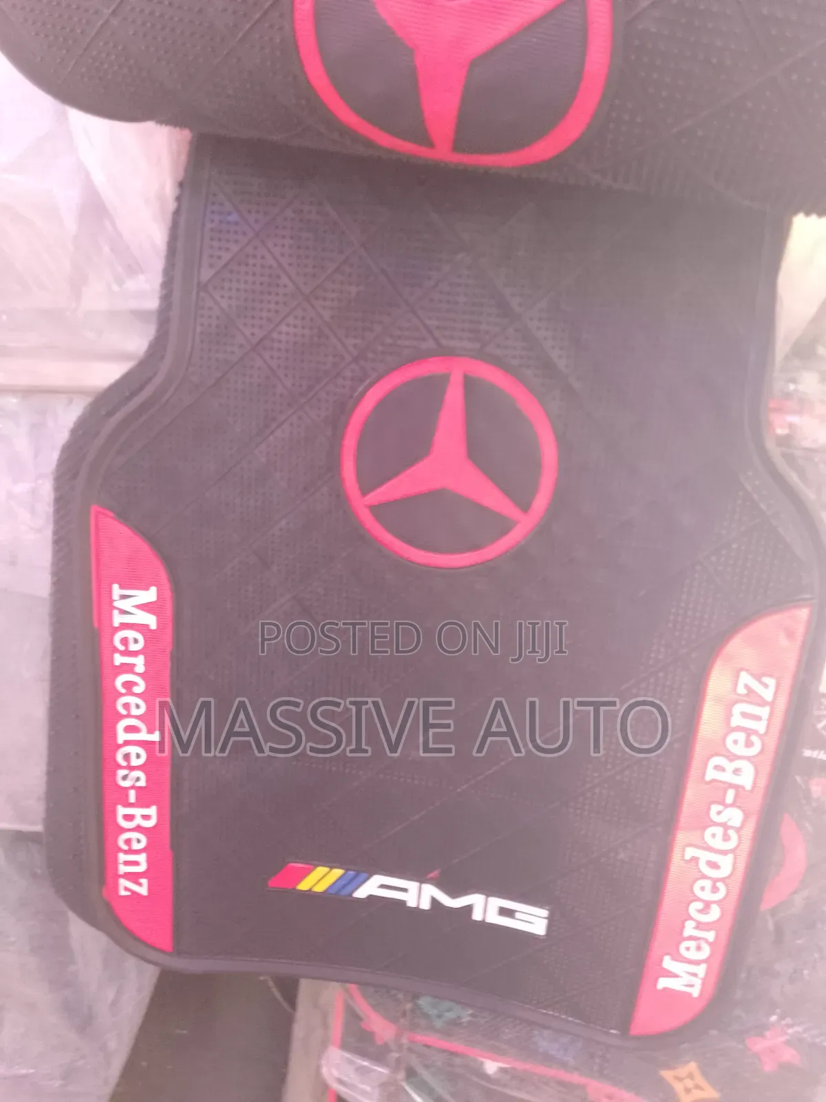 Amg Mats/ 5 Pcs Maceedes Car Floor Mats
