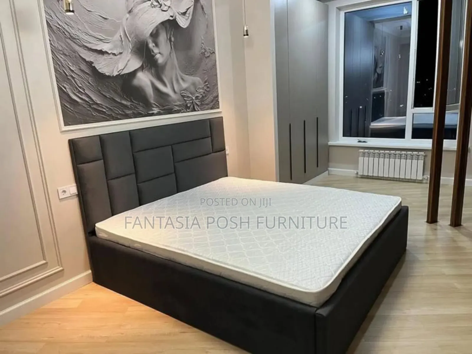 Modern Low Profile 5x6 Chester Bed