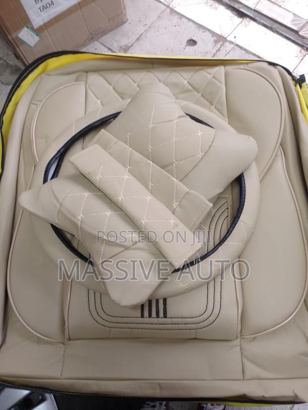 Baige Seats Covers/ 5 Seater Car Seats Covers/