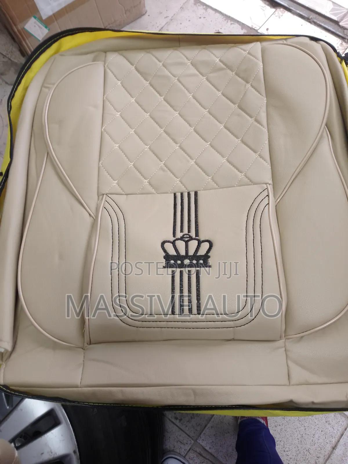 Baige Seats Covers/ 5 Seater Car Seats Covers/