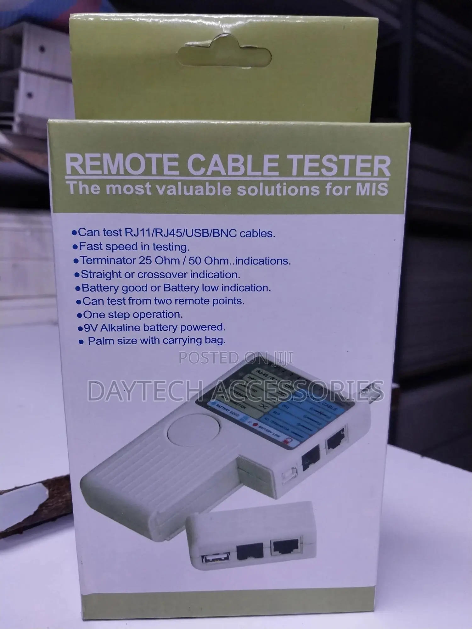 All in One Rj45 Rj11 Usb and BNC Cable Tester