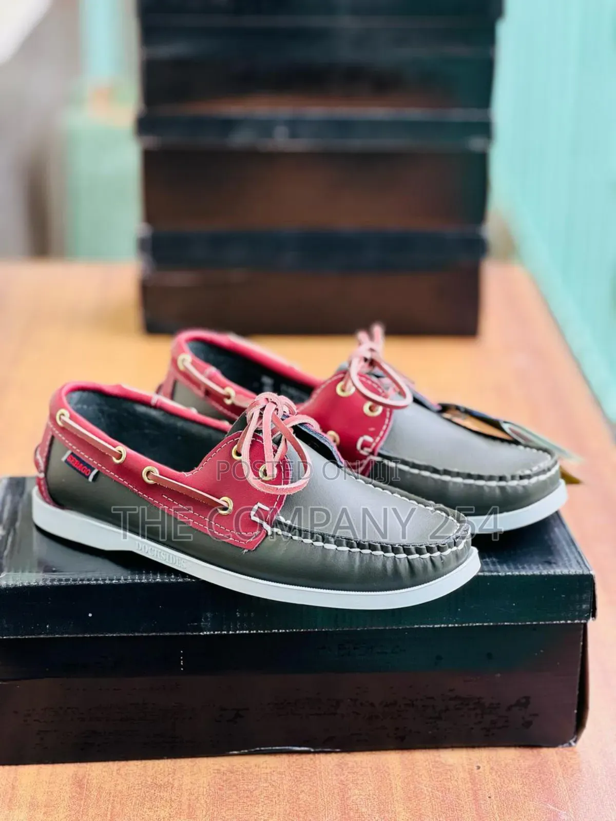 Original Leather Loafer Boat Sebago Casual Loafers Shoes