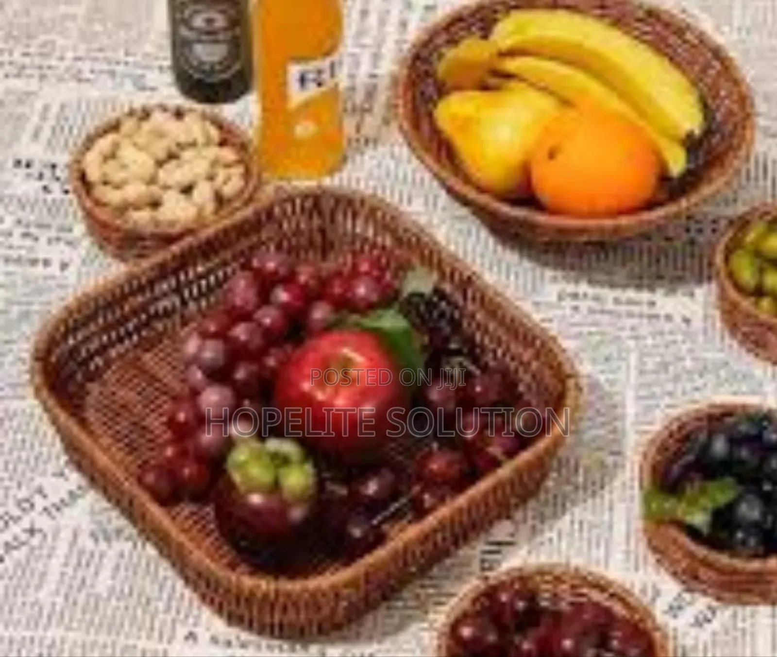 Waterproof Woven Basket