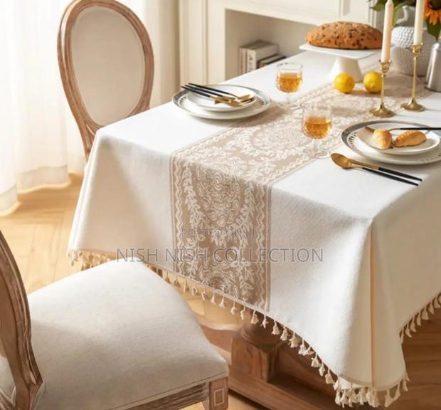 Linen Dining Table Cloth - thumbnail 2