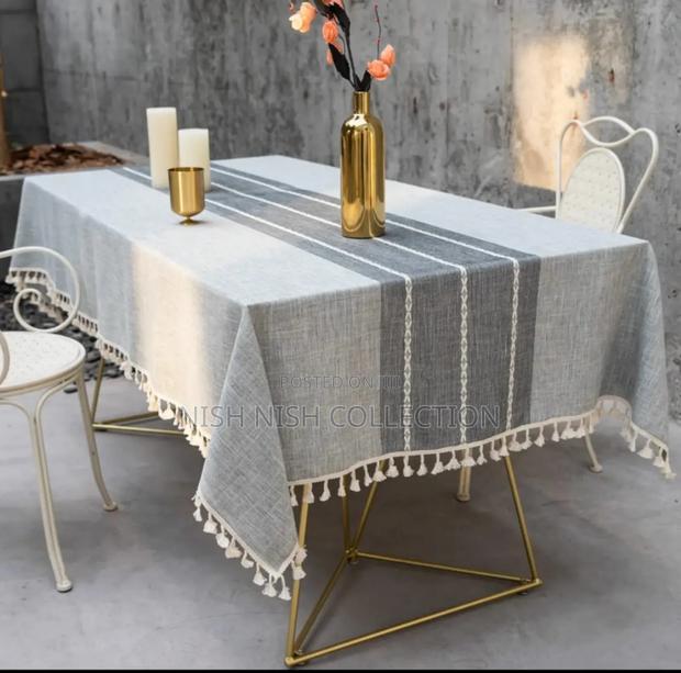 Linen Dining Table Cloth - thumbnail 4