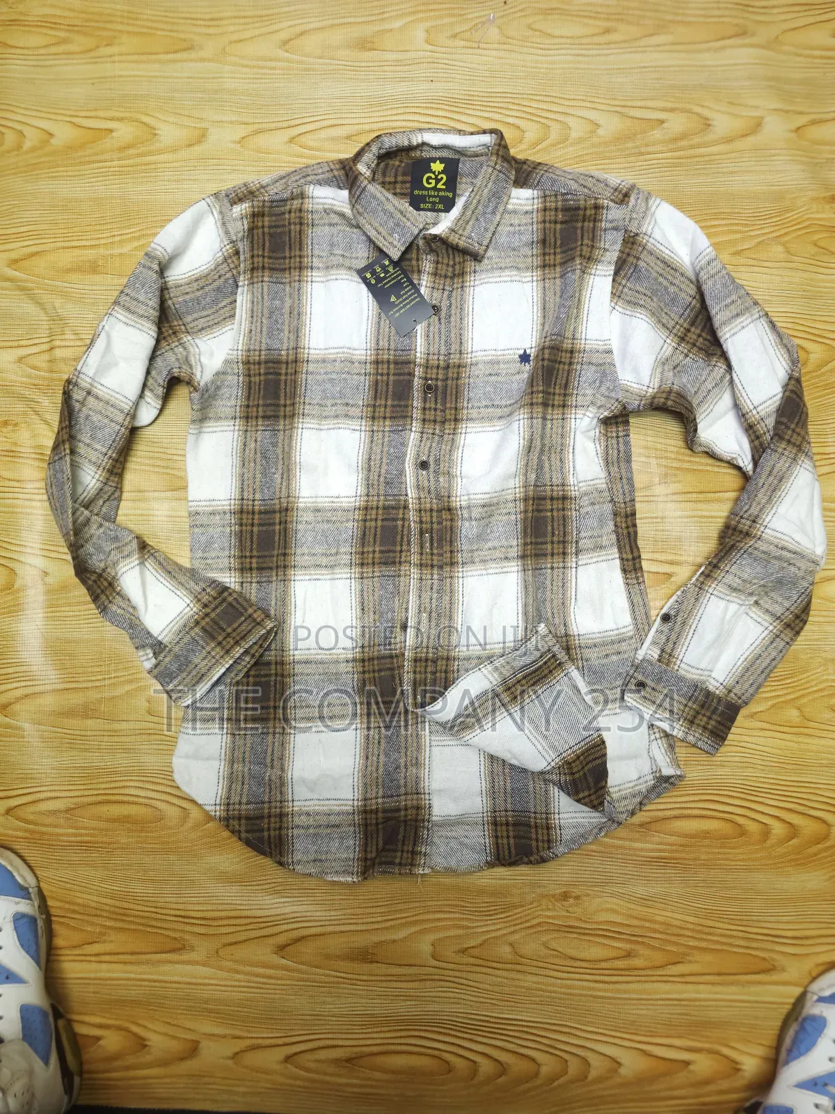 Quality Cotton Checked Long Sleeved Warm Flannel Shirts