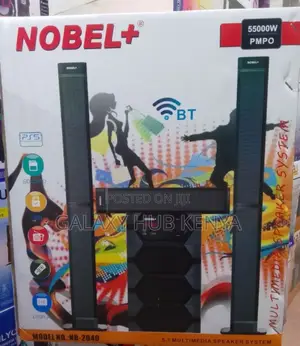 Nobel Plus Nb-2040 Subwoofer 55000w 5.1ch Tallboys