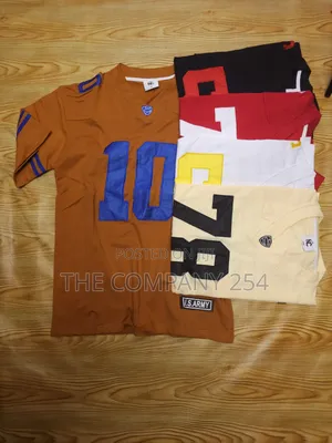 Quality Cotton NFL Jersey Unisex Trending Free Sized Shirt
