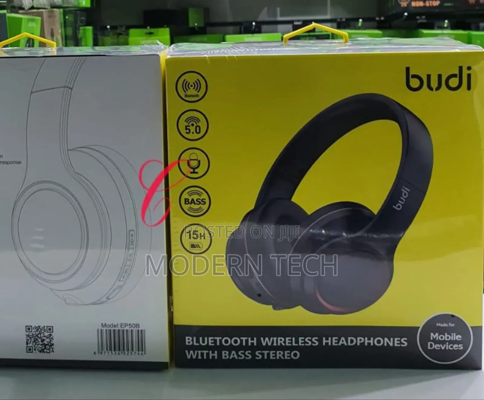 Budi Bluetooth Wireless Headphones