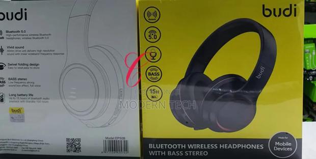 Budi Ep50b Bluetooth Wireless Headphones With Bass Stereo