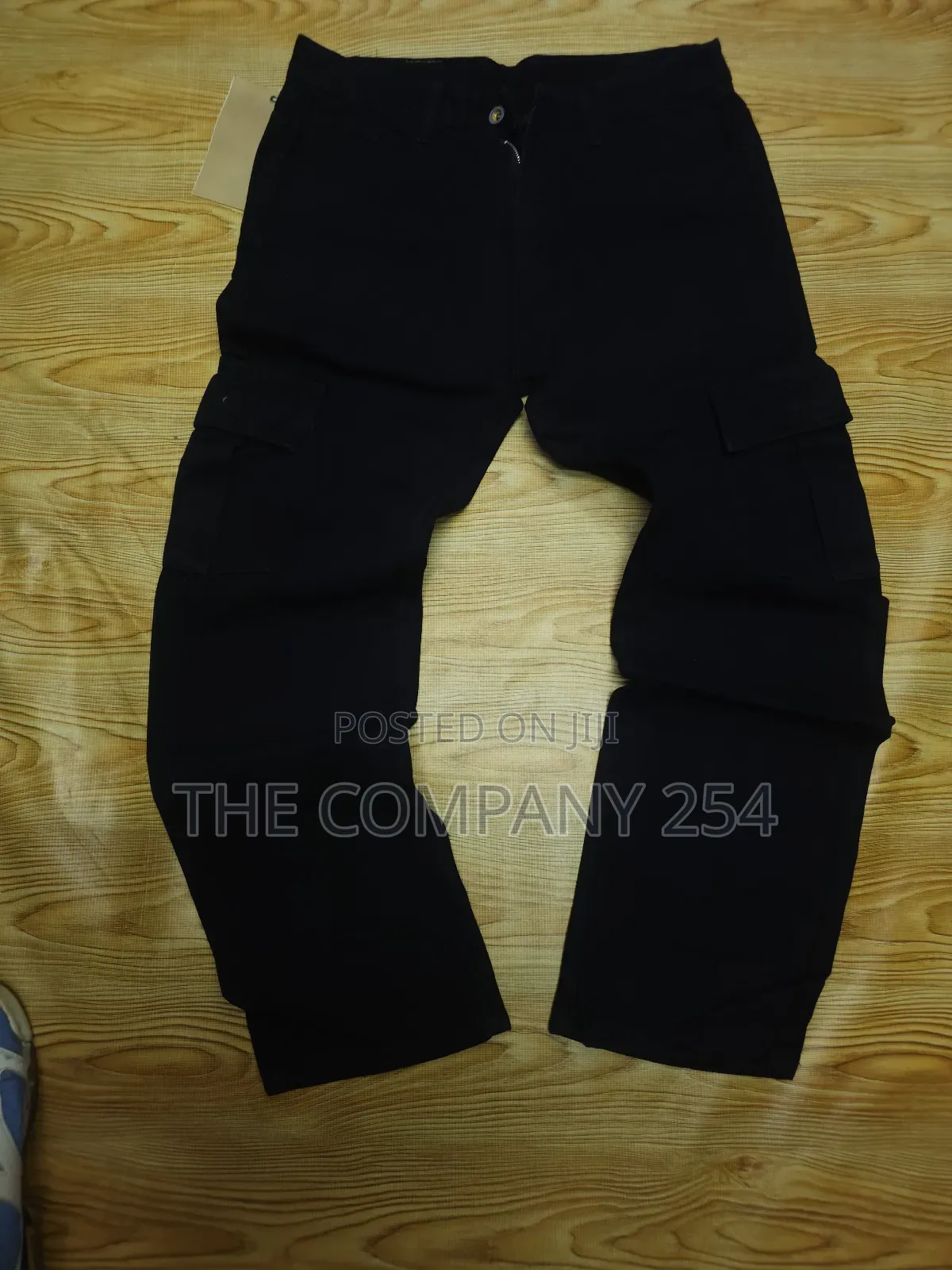 Quality Denim Made Plain Side Pocket Baggy Jeans Trousers