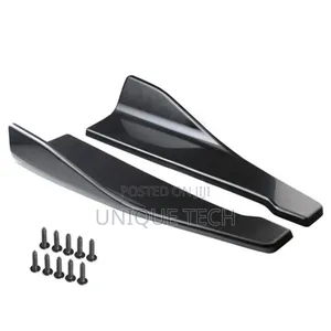 Rear Skirt Kit 2pc – Universal Fit For Any Car Bumper