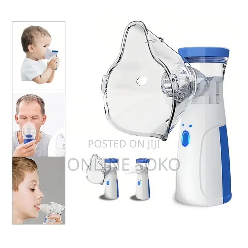 Mini Portable Ultrasonic Mesh Nebulizer for Adult and Baby