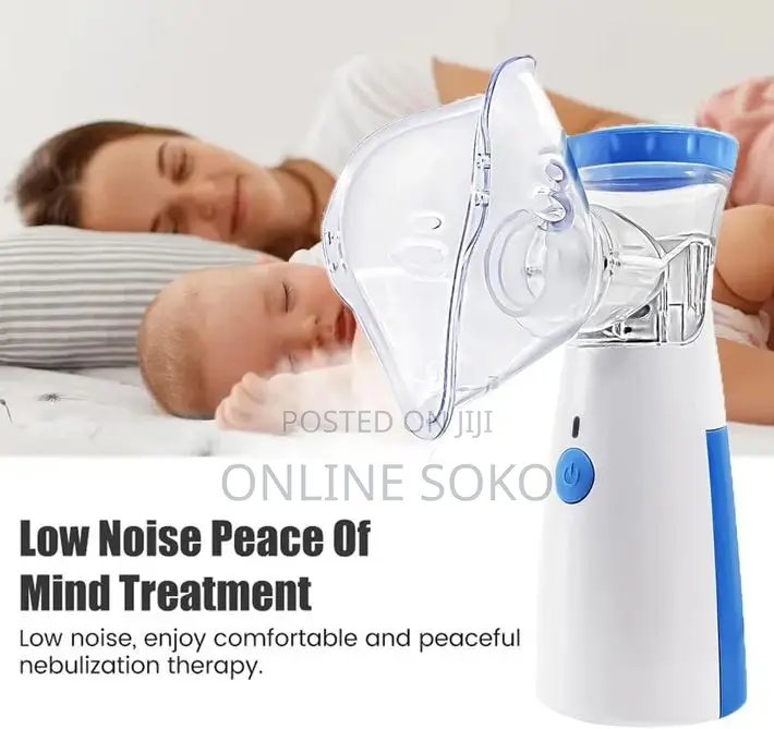 Mini Portable Ultrasonic Mesh Nebulizer for Adult and Baby