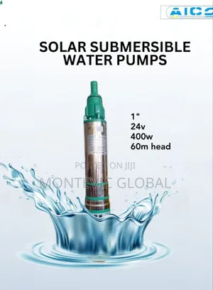 Aico Solar Submersible Water Pump 24v 400wqtts