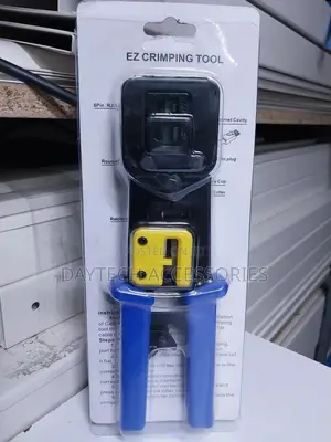 Rj45 Connector Cat5e Cat6 Network Pass Through Crimping Tool
