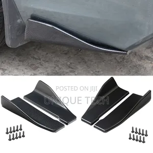 2pcs Rear Bumper Skirts 35cm – Universal Design