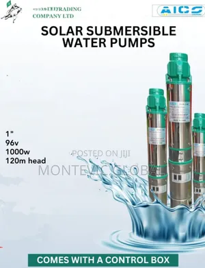 Solar Submersible Water Pump 96volts 1000watts