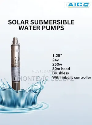 Brushless Solar Submersible Water Pump 24v 250watts