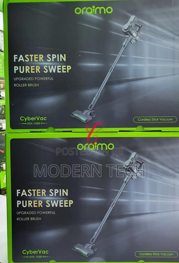 Oraimo Cybervac 180w Wireless Stick Vacuum Cleaner