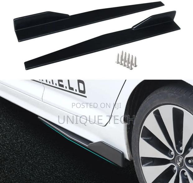 Universal Car Side Skirts – 86cm 2pcs Set